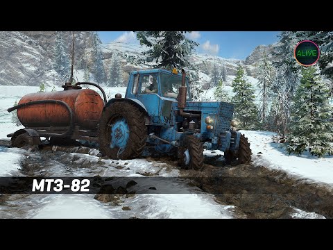 Видео: [SNOWRUNNER] ОБЗОР МОДА МТЗ 82