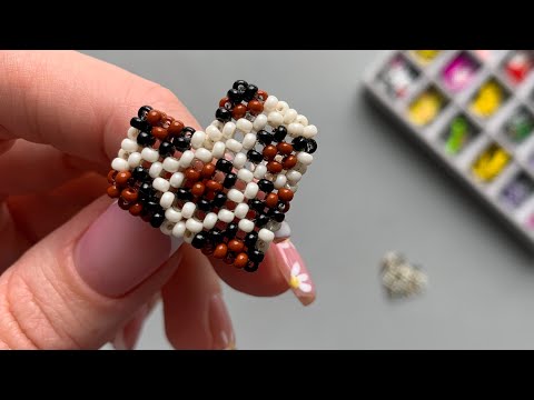 Видео: 🐆❤️ Узнайте, как сделать сердце из бисера с рисунком животных: пошаговое руководство!