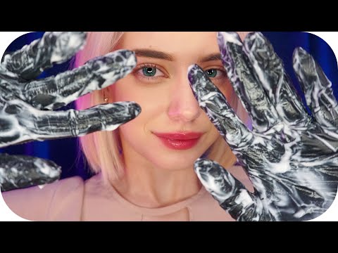 Видео: 🧴 УСПОКАИВАЮЩИЕ ПЕРЧАТОЧКИ АСМР 🧼 липкие, влажные, сухие, мыльные звуки в перчатках