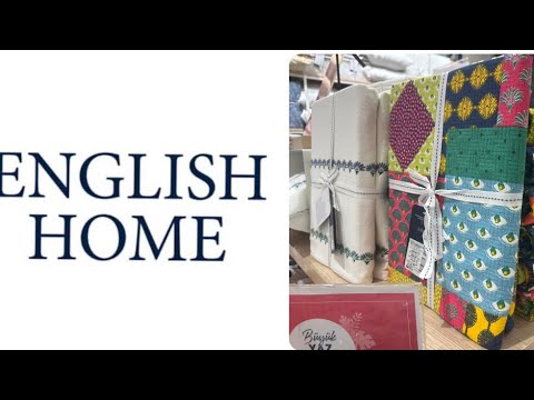 Видео: Обзор English Home. Самый классный магазин текстиля в Турции.