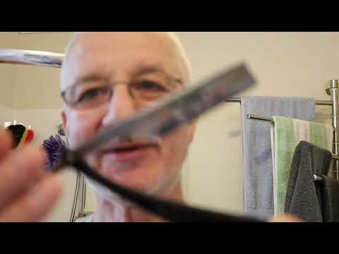 Видео: Бритьё Японскими опасными бритвами Canon Japanese straight razors shaving