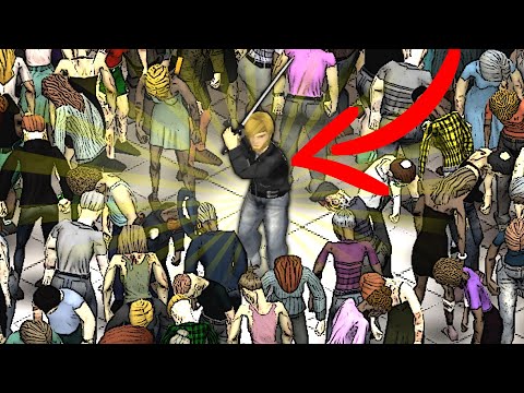 Видео: ЧЕРЕЗ 1 МИНУТУ зомби поглотят торговый центр [Project Zomboid]
