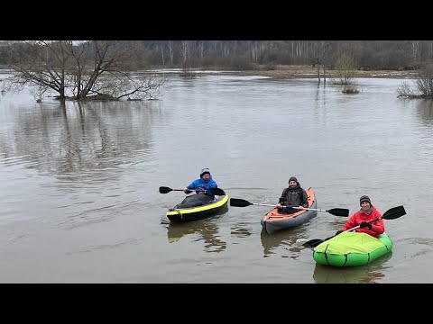 Видео: Весенний сплав по Молокче