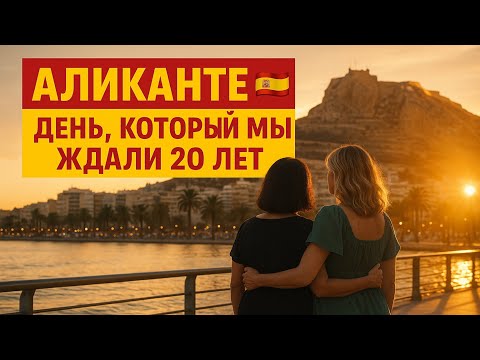 Видео: АЛИКАНТЕ 🇪🇸 / ДЕНЬ, КОТОРЫЙ МЫ ЖДАЛИ 20 ЛЕТ | Семейный влог из Испании