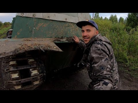 Видео: Эвакуация вездехода с троящим мотором из болота. Вторая часть путешествия.