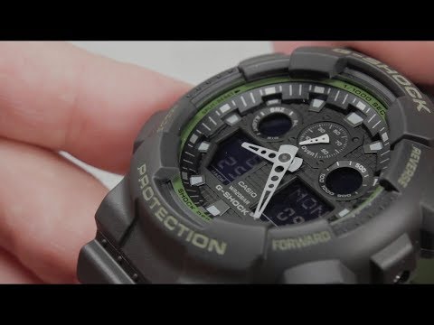 Видео: Обзор наручных часов CASIO G-SHOCK GA-100L-1A - видеообзор от интернет-магазина MinutaShop.ru