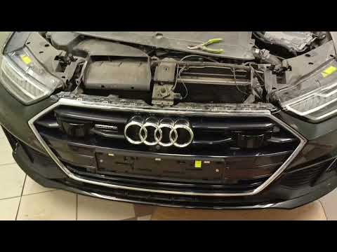 Видео: Как снять передний бампер на Audi A7 2022г