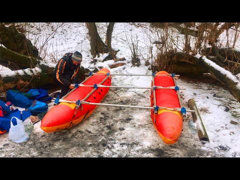 Видео: #1 ПРЕДНОВОГОДНИЙ СПЛАВ по реке Пехорка. ВСТРЕТИМ ЛЕД или нет.