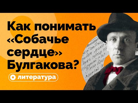 Видео: Как понимать «Собачье сердце» Булгакова?