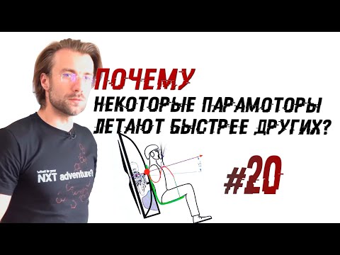 Видео: Почему некоторые парамоторы летают быстрее других? | Лекции о парамоторах Часть 20