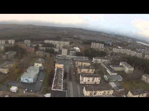 Видео: г.Нижняя Тура вид с верху DJI PHANTOM 2