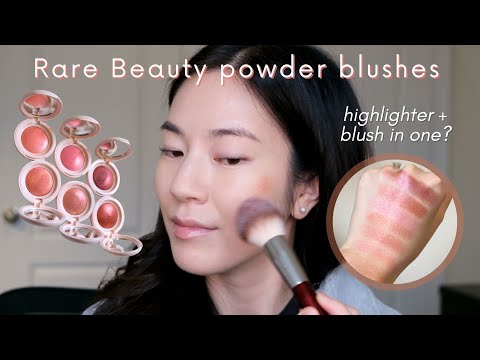 Видео: НОВЫЙ обзор пудровых румян Rare Beauty ✨ сравнение всех 6 оттенков