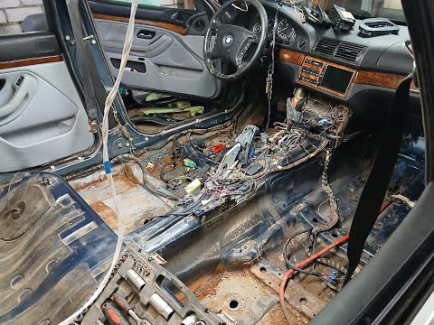 Видео: Переварка днища без опыта БМВ Е39