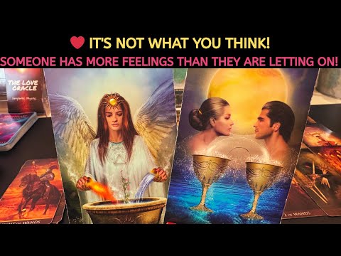 Видео: ❤️ ЭТО НЕ ТО, ЧТО ТЫ ДУМАЕШЬ! У КОГО-ТО БОЛЬШЕ ЧУВСТВ, ЧЕМ ОН ПРИЗНАЕТСЯ! ЛЮБЛЮ ГАДАТЬ НА ТАРО