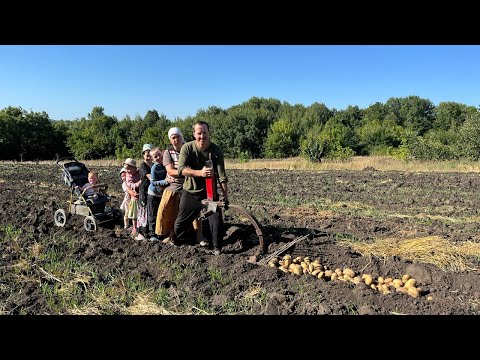 Видео: Сделал МЕГА копалку для картофеля! Её НЕВОЗМОЖНО сломать!