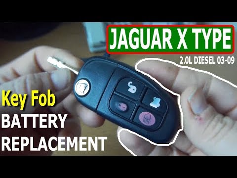 Видео: ЗАМЕНА БАТАРЕЙКИ В БРЕЛОКЕ Jaguar X Type