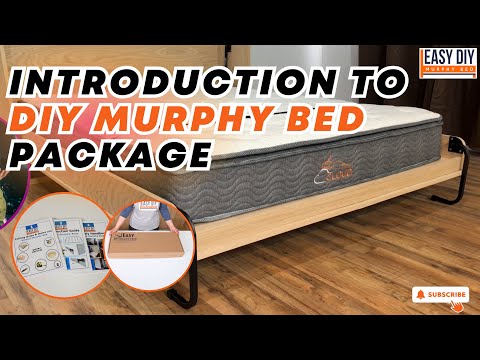 Видео: Введение в комплект для самостоятельной сборки кровати Мерфи | Easy DIY Murphy Bed USA
