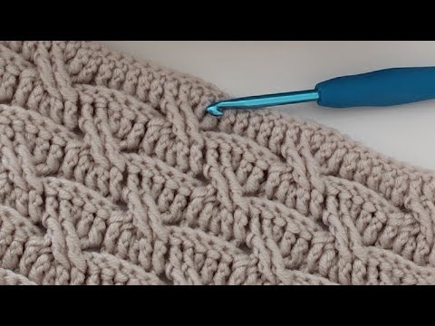 Видео: Легкое вязание крючком детского одеяла для начинающих и профессионалов