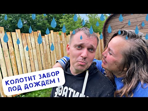 Видео: Купили заброшенную дачу !/ Ставим забор !/ Обживаем баню !