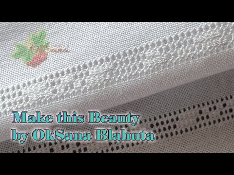 Видео: Мережка. Як закріпити нитку І Hand Embroidery.  How to fasten the thread