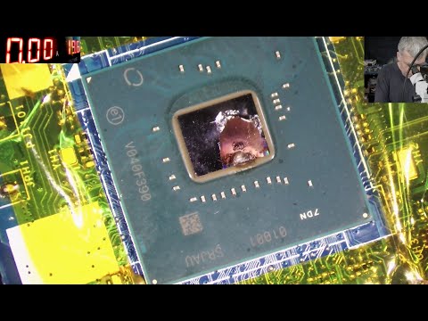 Видео: Acer Nitro 5 — замена PCH чипсета Intel