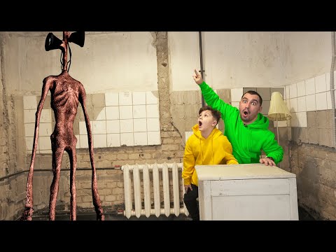 Видео: Нашли ЗАБРОШКУ... Прятки от СИРЕНОГОЛОВОГО в Реальной Жизни