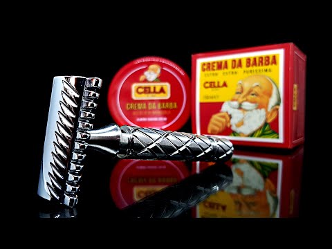 Видео: Бритьё! Windrose razor R3 Open Comb Slant, Feather, Cella