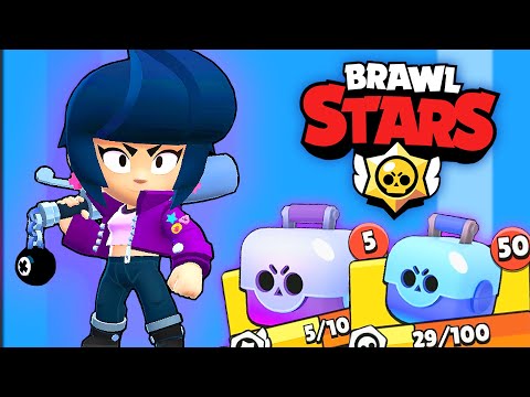 Видео: НОВ BRAWLER BIBI И 55 КУТИИ - Brawl Stars