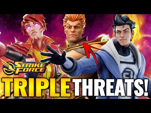 Видео: СОБЕРИ ЭТИ ЛУЧШИЕ ТРИО! Тройные угрозы Marvel Strike Force в ноябре 2025 года