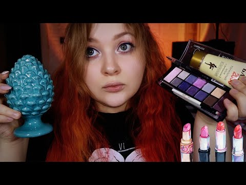 Видео: АСМР 💄 Дешманский макияж от нищей подруги с любовью 👧💖 ASMR MakeUp