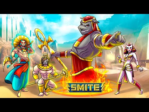 Видео: ЕГИПЕТСКАЯ СИЛА! ИГРАЕМ ВСЕ ВМЕСТЕ ЗА ОДИН ПАНТЕОН БОГОВ :D SMITE В 2023 году #smite