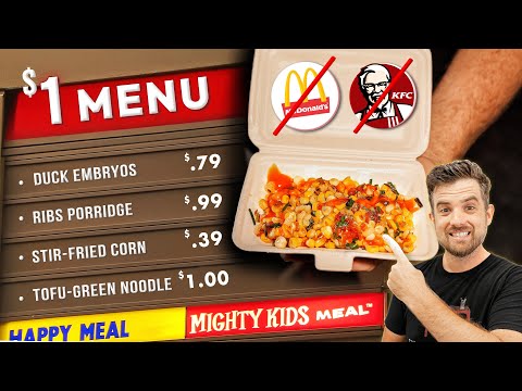 Видео: Меню уличной еды по доллару — 10 блюд за 1 доллар в Сайгоне, Вьетнам