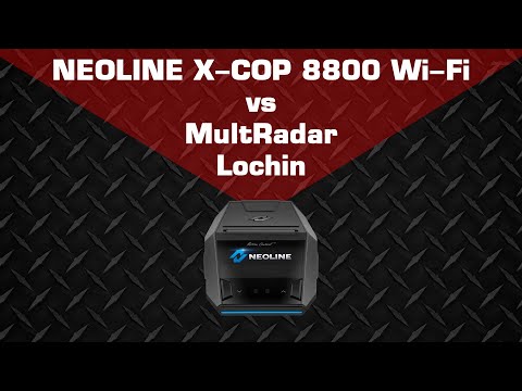 Видео: Тест радар детектора Neoline X-COP 8800 Wi-Fi для Узбекистана. Против камер: MultRadar и Lochin