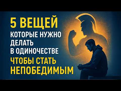 Видео: 5 вещей, которые нужно делать в одиночестве, чтобы стать НЕПОБЕДИМЫМ