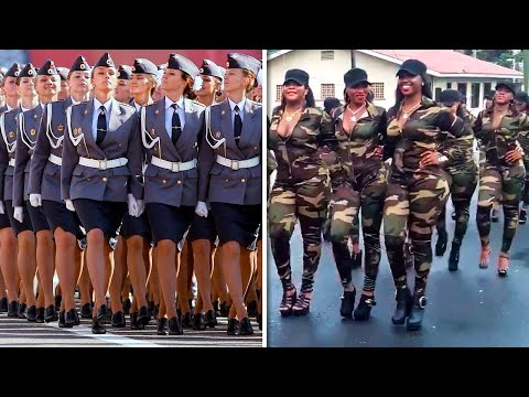 Видео: 7 Самых Красивых Женских Армий в Мире