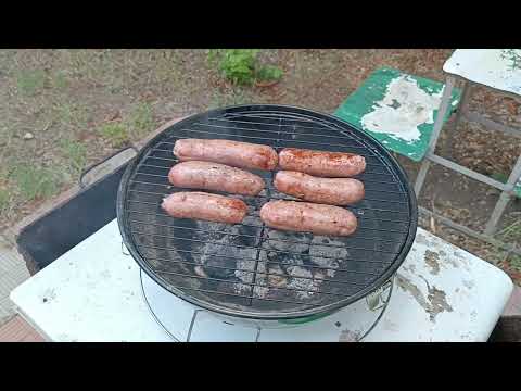 Видео: Ужинаем в беседке с "гостями"
