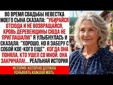 Видео: "Убирайся, Такие Как Ты Не Приглашены!" — Сказала Невестка На Свадьбе. Я Ушла, Но Не Одна …