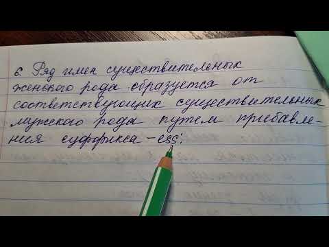 Видео: #1.16 РОД Часть 2 имён существительных. Английский язык. Грамматика.