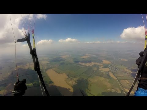 Видео: Маршрутный полет на параплане с Юцы, Июль, 2022