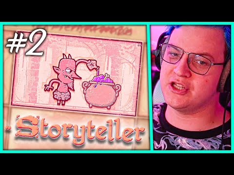 Видео: [ #2 ] Головоломка Дьявола 😈 Пятёрка проходит Storyteller (Нарезка стрима 5opka)