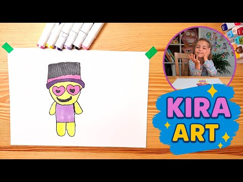 Видео: 😍 Как нарисовать влюблённого СМАЙЛИКА! | Весёлое рисование для детей