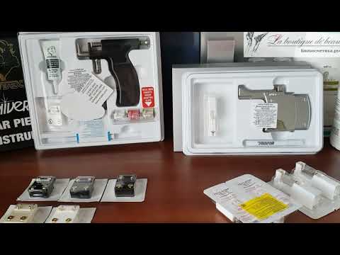 Видео: Серьги-иглы и оборудование STUDEX: система-75 и пистолет "R993". Какие  выбрать серьги для прокола?