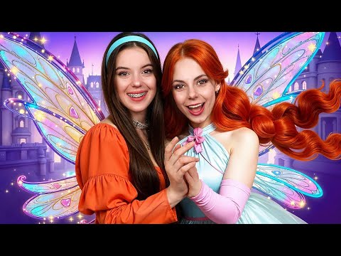 Видео: Мы Попали в Колледж Winx || Вампирша VS Ведьма VS Русалка