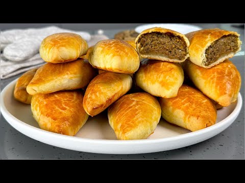 Видео: Быстрые ПИРОЖКИ без возни! Раз, два и готово! Самые удачные и вкусные ПИРОЖКИ на бездрожжевом тесте!