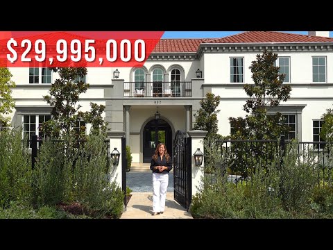 Видео: Обзор дома 1540 м2 в Beverly Hills, Лос-Анджелес США в классическом стиле. Риелтор в Лос-Анджелесе.