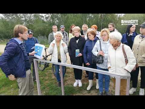 Видео: В Бресте открыли экотропу и организовали велоэкскурсию