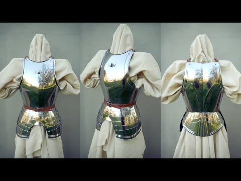 Видео: Как сделать кирасу / How to make a cuirass