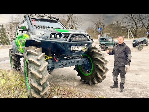 Видео: ДОИГРАЛИСЬ! ОФФРОУД МОНСТРЫ  ПОТЕРЯЛИ КОЛЕСО  BMW X5, Уаз Патриот, Nissan patrol off road