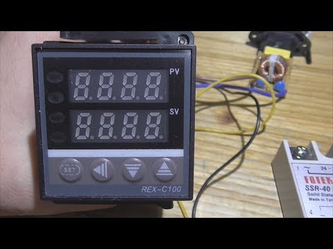Видео: Прикупил PID терморегулятор REX-C100