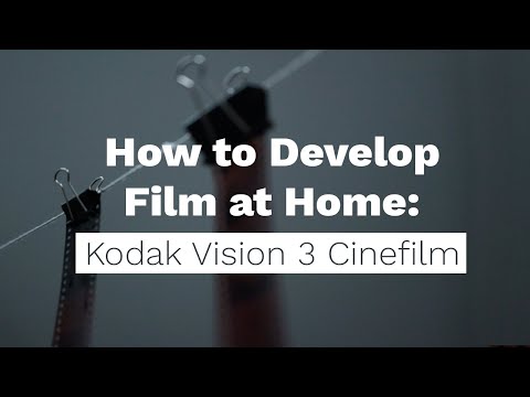 Видео: Как проявить кинопленку Kodak Vision 3 с помощью ECN2